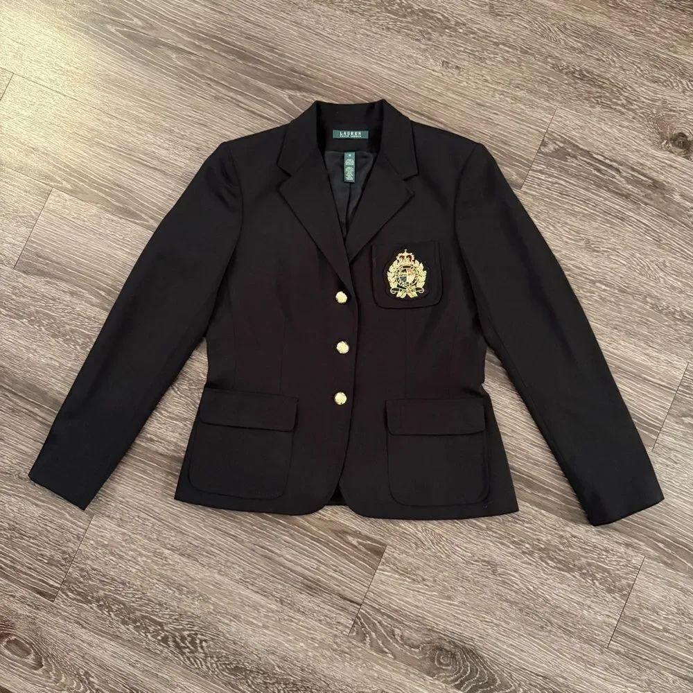 Lauren Ralph Lauren Vintage Emblem Blazer